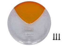 Element lampa spate stanga/dreapta (12/24V, orange/white, with indicator, reflector, universal) compatibil: CASE IH 121D