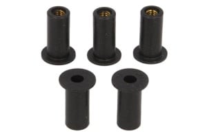 Elementi asamblare (21,5x9,5x14,03; M5x0.8 5 pcs. set; deflector nut)