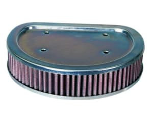 Filtru de aer (187x146x40) compatibil: HARLEY DAVIDSON FLHRCI, FLHRI, FLHTCI, FLHTCUI, FLSTCI, FLTRI 1432/1450 1999-2001