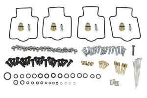 Kit reparatie carburator, pentru 4 carburatoare (pentru motorsport) compatibil: KAWASAKI ZX-9R 900 1998-1999