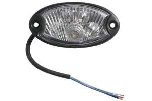 Lampa lumina interior; Mini OvalLED (12V, hose length: 150mm) length: 92mm; depth: 28mm; width: 11mm; height:47mm