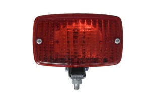 Lampa spate stanga/dreapta (P21W, 12V, red, with fog light) compatibil: DAF; FENDT; SCANIA