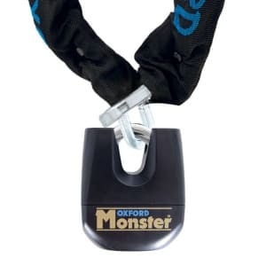 Lanț anti-furt cu lacăt Monster OXFORD colour black 1200mm mandrel 11mm chain link 12mm