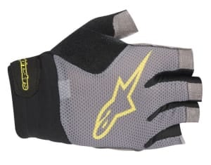 Mănuși ciclism ALPINESTARS ROLLING FINGER culoare grey/yellow, mărime S