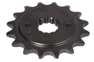 Pinion față oțel, tip lanț: 520, număr dinți: 16 compatibil: KAWASAKI EL, EN, ER, EX, GPZ, KLE, ZR, ZXR; SUZUKI GS 250-550 1983-2009