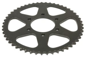 Pinion spate oțel, tip lanț: 428, număr dinți: 51, compatibil: KREIDELER 125; SUZUKI TF 100/125/185 1979-2011