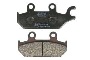 Plăcuțe de frână față, utilizare: route, material: platinum-P, 88x46x10mm compatibil: YAMAHA XT 600 1991-2003