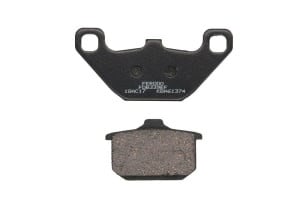 Plăcuțe de frână spate, utilizare: road-small motorcycle/scooters, material: eco friction-EF, 111x51x9,4mm compatibil: KAWASAKI EL, EN, GPZ, GTR, VN, Z, ZL, ZX 250-1500 1983-2000