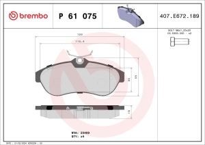 Placute de frana - tuning, fata, Aprobate pentru uz public: Yes, compatibil: CITROEN C2, C2 ENTERPRISE, C3 I, C3 PLURIEL 1.4-1.6D 02.02-