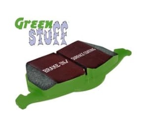 Placute de frana - tuning Green Stuff, Aprobate pentru uz public, fata compatibil: AUDI A3; SKODA OCTAVIA I; VW GOLF III, GOLF IV 1.8/2.3/2.8 01.92-12.10