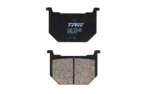 Plăcuțe frână față, utilizare: offroad/route/scooters, material: organic, 49,4x75,6x11mm compatibil: SUZUKI GN, GS, GSX 250-1000 1980-2002