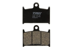 Plăcuțe frână față, utilizare: offroad/route/scooters, material: organic, 55x69,8x7mm compatibil: SUZUKI GSF, GSX-R, RF 600/900/1200 1994-2000