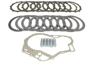 Set complet de ambreiaj (discuri, distantiere, arcuri, garnitură) compatibil: KAWASAKI KLV; SUZUKI DL 1000 2002-2009