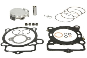 Set pistoane (250, 4T, selection: C, diametru 77,97 mm, cu garniturile superioare motor) compatibil: HUSQVARNA FC; KTM SX-F, XC-F 250 2013-2015