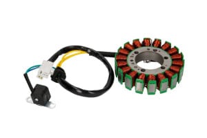 Stator compatibil: YAMAHA X-MAX 250 (no of coils: 18) compatibil: YAMAHA YP 250 2005-2016