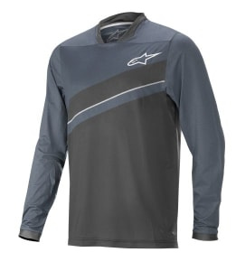 Tricou Ciclism ALPINESTARS ALPS 8.0 LONG SLEEVE culoare dark grey/navy blue, mărime L