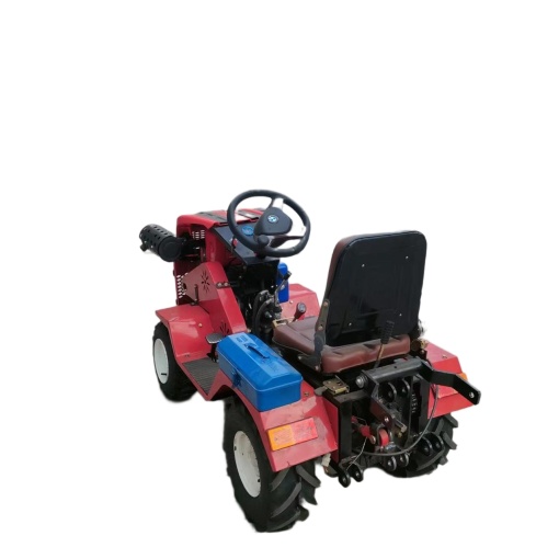 Mini Tractor Terro 4x2, motor Diesel 18 cp monocilindru, racire pe aer, cuplaj hidraulic - Img 3