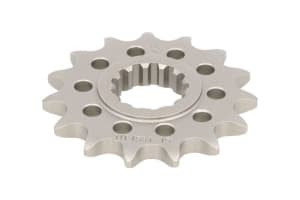 Pinion față oțel, tip lanț: 525, număr dinți: 15, compatibil: YAMAHA FJ-09, FZ-07, FZ-09, FZ-10, FZ8, MT-07, MT-09, MT-10, MXT, TDM, TRACER, XSR, XTZ, YZF-R1 689-1000 2001-2019