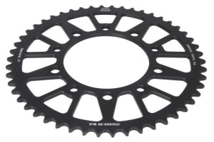 Pinion spate aluminium, tip lanț: 520, număr dinți: 50 (negru), compatibil: YAMAHA YZF-R1 1000 2017-2017