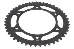 Pinion spate oțel, tip lanț: 525, număr dinți: 47 (negru), compatibil: BMW F 650/700/800 2008-2020