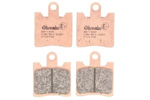 Plăcuțe de frână față, utilizare: scooters, material: sinter-XS, 53,5x44,5x8,6mm compatibil: SUZUKI AN 400 1999-2005