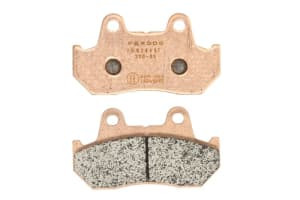 Plăcuțe de frână spate, utilizare: route, material: sinter-ST, 90x49x10,5mm compatibil: HONDA CB, CBX, CMX, CX, FT, GL, NS, VF, VT, XBR, XL, XLV 400-1500 1981-2000