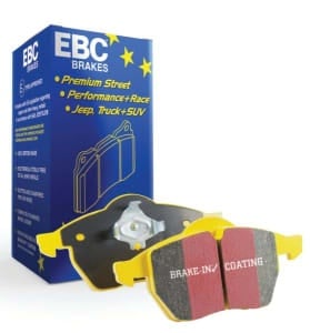 Placute de frana - tuning Yellow Stuff, Aprobate pentru uz public, fata compatibil: BMW 1 (E82), 3 (E90), 3 (E92), 3 (E93), 5 (E60), 5 (E61), 6 (E63), 6 (E64), 7 (E65, E66, E67) 2.0D-4.4D 07.01-10.13
