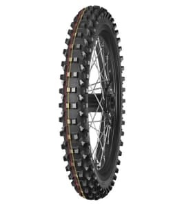 [70000946] Anvelopă Moto Cross/Enduro MITAS 80/100-21 TT 51M TERRA FORCE-MX SM Față NHS red & yellow stripe
