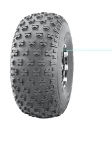 Anvelopă ATV/UTV JOURNEY 25x12-9 TL P3030 4PR adâncime profil 12mm