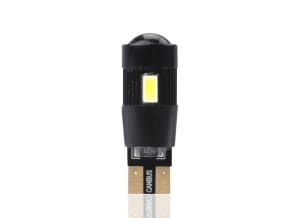Bec LED, 2pcs, W5W, 12V, max. 3W, light colour white, socket type W2,1X9,5D, uz pe circuit, for vehicles with CAN-Bus