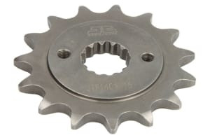 Pinion față oțel, tip lanț: 520, număr dinți: 15, compatibil: KAWASAKI KFX, KSF; SUZUKI LT-R, LT-Z 400/450 2002-2016