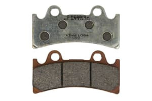 Plăcuțe de frână față, utilizare: route, material: platinum-P, 98,9x49,7x9,9mm compatibil: TRIUMPH DAYTONA; YAMAHA FZR, YZF 750/900/1000 1993-1998