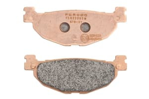 Plăcuțe de frână inferior/spate, utilizare: large scooter, material: sinter-SG, 100,1x100,1x12mm compatibil: YAMAHA YP 400 2005-2007