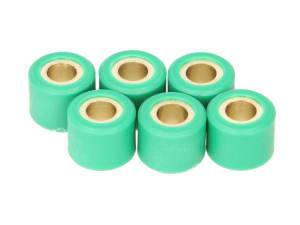 Role variator 16x13 9,5g 6pcs compatibil: HONDA DIO, SA, SFX, SH, SJ; SUZUKI AY, UX 50/100