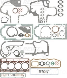 Set complet de garnituri motor , CASE IH 100 HYDRO, 258, 268, 268 B, 278, 2500, 2500 A, 2500 B, 2544, 3220, 3514 D, 454, 474, 475, 484, 485, 485 L, 485 XL, 495, 495 XL, 4210, 4210 LP, 4210 XL