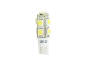 Bec LED, 2pcs, W5W, 12V, max. 2,16W, light colour white, socket type W2,1X9,5D, uz pe circuit, for vehicles without CAN-Bus
