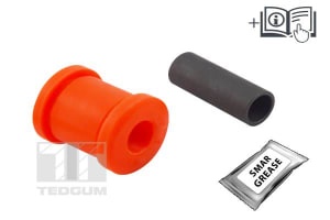 Bucsa din poliuretan, 1pcs, fata bottom swingarm, Stanga/Dreapta, fata, hardness: 80 Sha, ; compatibil: ISUZU TROOPER I 1.9-3.2 01.83-