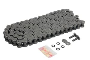 Lanț transmisie 525 VX3 intarit, număr zale: 120, etanșare: X-RING, oțel, tip prindere: rivet point, compatibil: BMW F, S; DUCATI DESMOSEDICI; HONDA NV, VLX, VT, XL; SUZUKI DL 400-1000 1988-2020