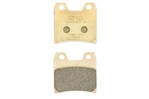Plăcuțe de frână spate, utilizare: route, material: sinter-ST, 63,6x60,5x8,8mm compatibil: YAMAHA FZS, XJR 1000/1300 2001-2012