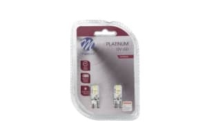 Bec LED, 2pcs, W5W, 12V, max. 2,1W, light colour white, max. 6000K, socket type W2,1X9,5D, uz pe circuit, for vehicles with CAN-Bus