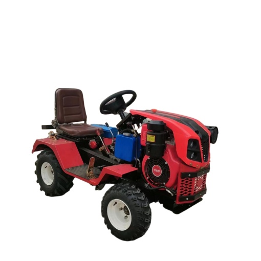 Mini Tractor Terro 4x2, motor Diesel 18 cp monocilindru, racire pe aer, cuplaj hidraulic - Img 4