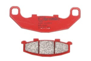 Plăcuțe de frână față, utilizare: route, material: sinter-SA, 38,7x106,1x7,6mm compatibil: KAWASAKI EX, GPX, GPZ, KR-1, ZR, ZX-4, ZXR; SUZUKI GSX, RG, RGV 250-1100 1987-2020