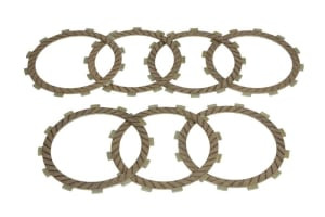 Discuri de fricțiune ambreiaj compatibil: KAWASAKI EN, ER, ER-6F, ER-6N, EX, FX, GPX, GPZ, GT, KL, KLE, KLR, KLX, Z, ZL, ZR, ZRX, ZX, ZXR, ZZR 400-650 1979-2009