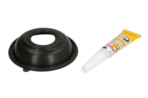 Membrana carburator (diaphragm, glue, band clip) compatibil: HONDA CB, CBX, GL, VF, VT, XL, XRV 450-1200 1982-2007 - Img 2