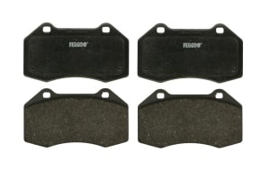 Placute de frana - professional DSUNO uz pe circuit; fata, compatibil: ABARTH 500 / 595 / 695, 500C / 595C / 695C, GRANDE PUNTO, PUNTO, PUNTO EVO; ALFA ROMEO 4C, 4C SPIDER, MITO; FIAT PUNTO 1.1-2.0D 04.96-