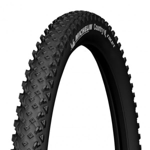 Anvelopă bicicletă MTB Leisure MICHELIN 26X2.10 (eTRTO size 54-559) COUNTRY RACE'R (TPI 3X30) ACCESS LINE tube type Sidewall BLACK
