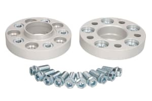DIstantier - 2 pcs 5x112; thickness: 25mm; locating hole diameter: 66,45mm; PRO-SPACER series - 7; (fitting elements included - Yes) - natural
