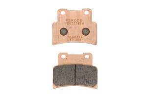 Plăcuțe de frână față, utilizare: route, material: sinter-ST, 68,6x55,5x9,2mm compatibil: APRILIA RS 125 2006-2012