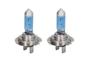 Bec halogen, 2pcs, H7, Ultra White, 12V, max. 55W, light colour white, max. 5000K, socket type PX26D, uz pe circuit, contains 2 cores