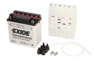 Exide Baterie 12 V 9 Ah 135x75x139 electrolit 120A în set